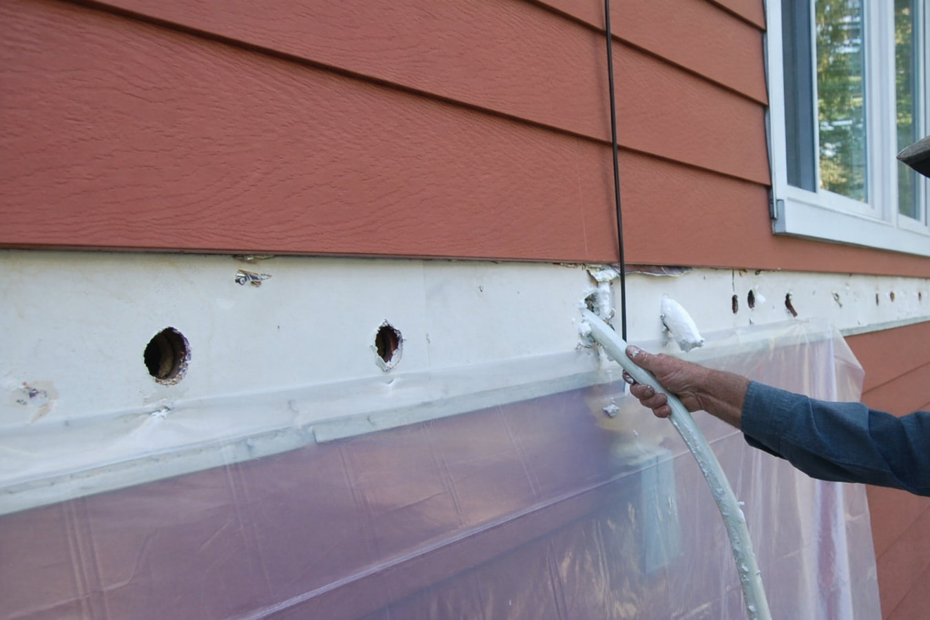 Retrofit insulation